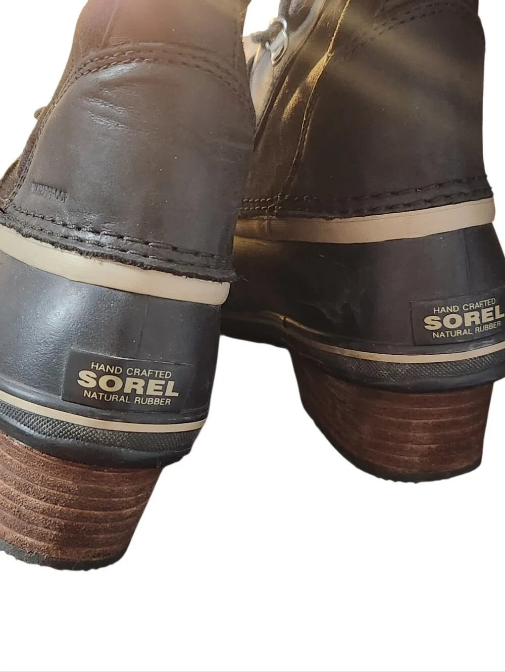 Sorel Winter Boots Womens Size 10 Black Conquest Carly II Mid Calf Lace Up